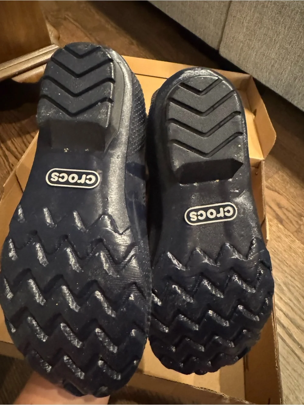CROCS Navy Blue Women's Winter/Rain Boots